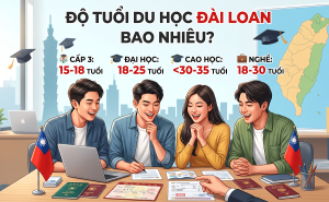 độ tuổi du học đài loan