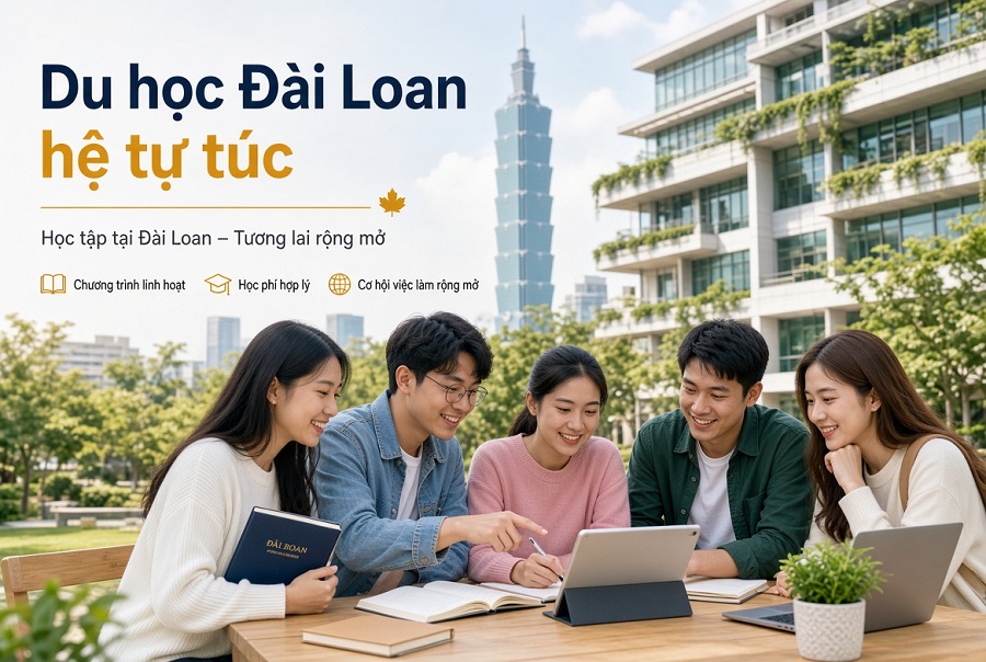 du học đài hệ tự túc